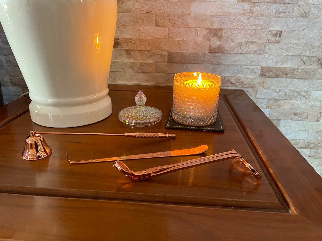 Rose Gold Candle Accessory Trio DISCONTINUED - WAS €20.00