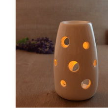 Load image into Gallery viewer, Classic White Lacquered Ceramic Tea Light Burner
