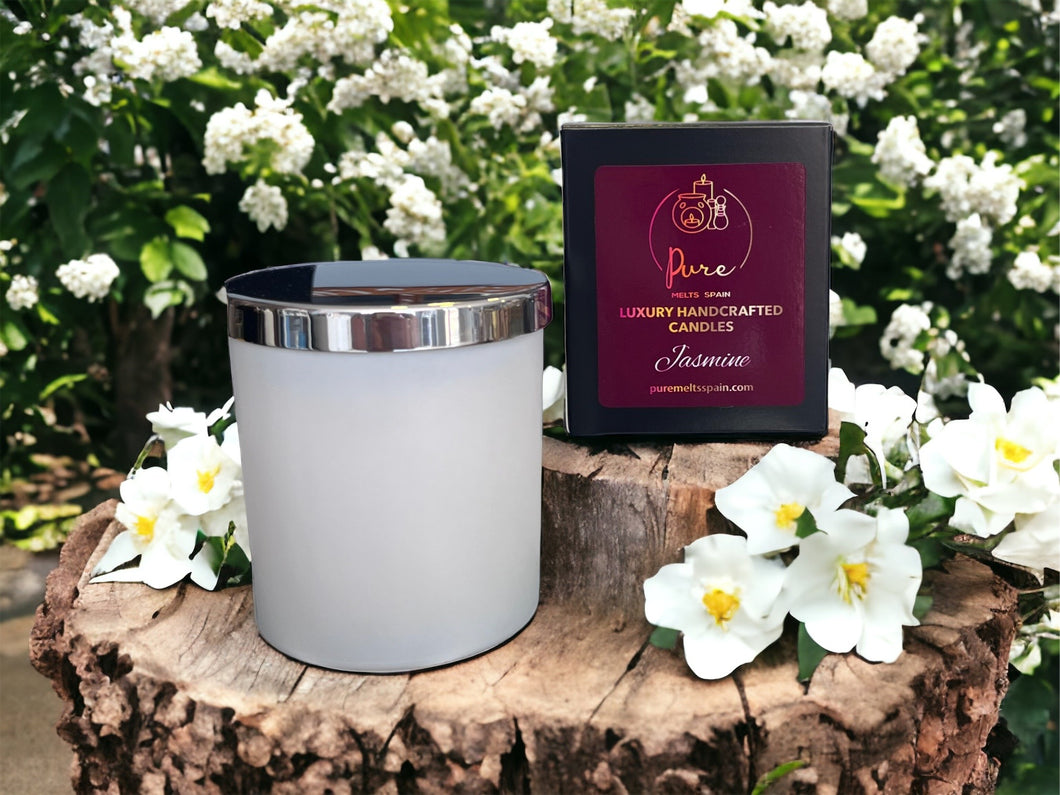 Jasmine Luxury Soy Wax Candle - OUT OF STOCK